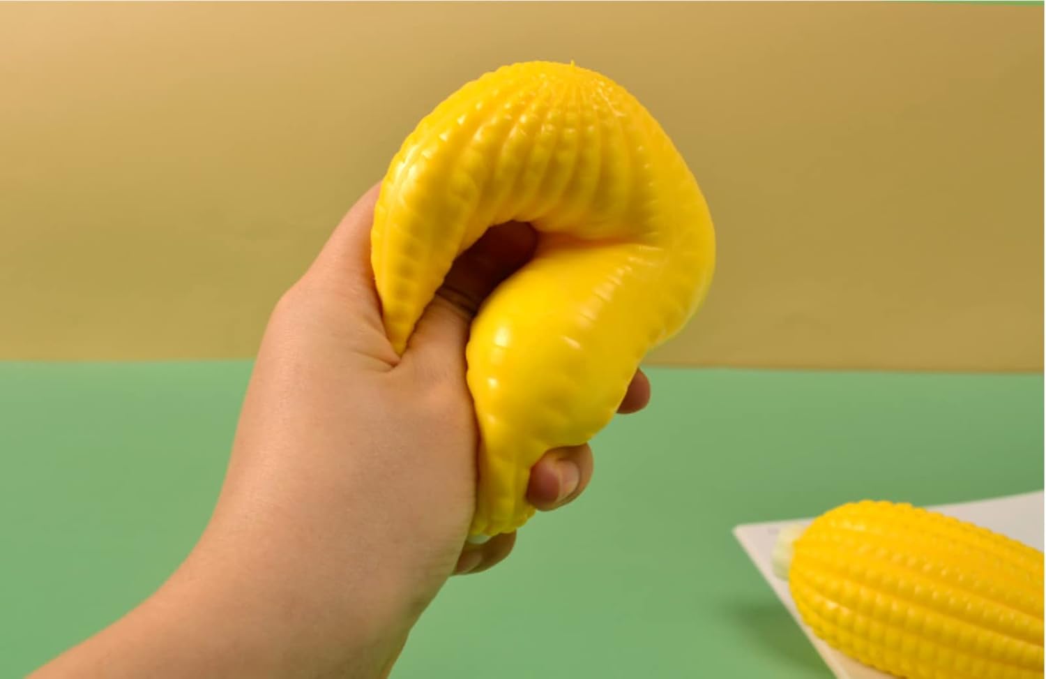 1Pcs Soft Fake Corn Stress Relief Toys Fingertips Sensory Toy Stress Relief Hand Muscle Exercise Toys