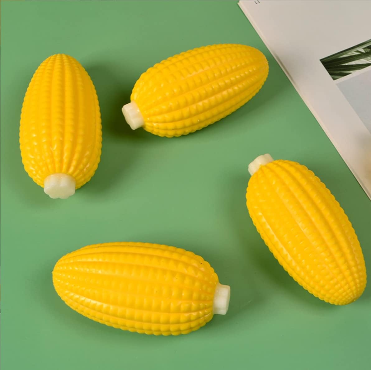 1Pcs Soft Fake Corn Stress Relief Toys Fingertips Sensory Toy Stress Relief Hand Muscle Exercise Toys