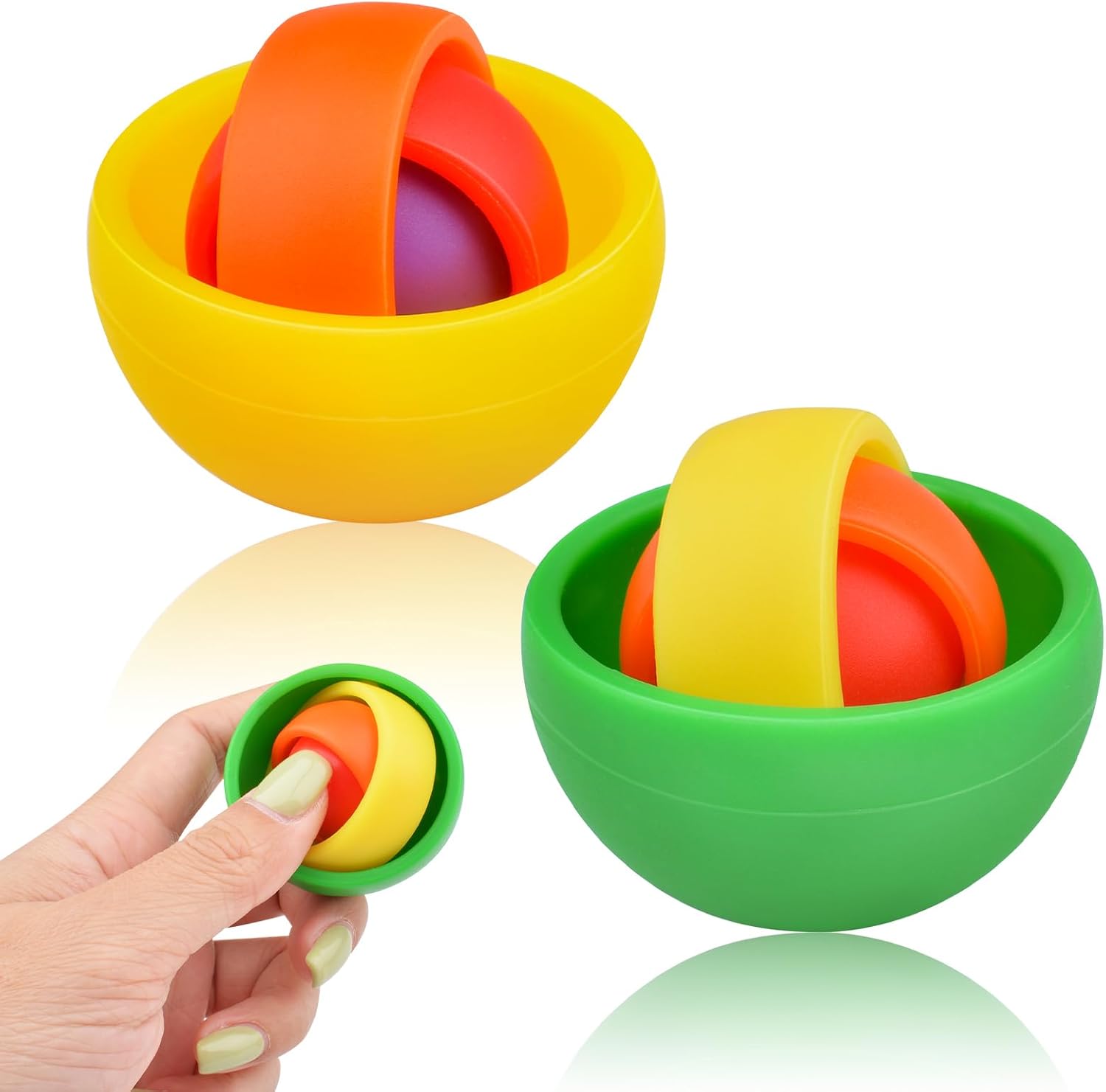 Fidget Toys for Adults, Autism Sensory Toys for Autistic Children Kids 8-12, Gift Ideas Desk Toy ADHD Stress Relief Fidget Spinner Party Favors Cool Gadgets for Men Boys