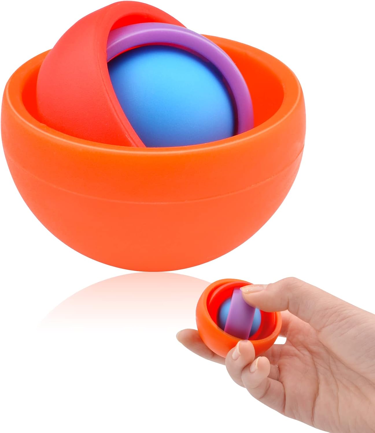 Fidget Toys for Adults, Autism Sensory Toys for Autistic Children Kids 8-12, Gift Ideas Desk Toy ADHD Stress Relief Fidget Spinner Party Favors Cool Gadgets for Men Boys