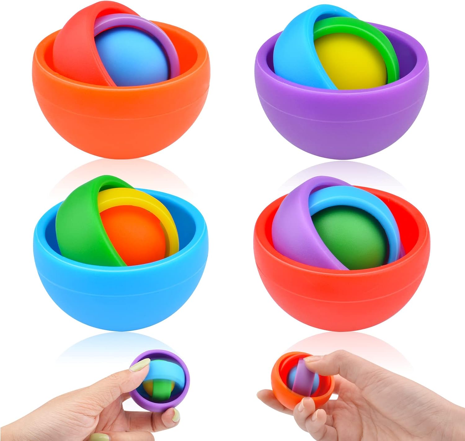 Fidget Toys for Adults, Autism Sensory Toys for Autistic Children Kids 8-12, Gift Ideas Desk Toy ADHD Stress Relief Fidget Spinner Party Favors Cool Gadgets for Men Boys