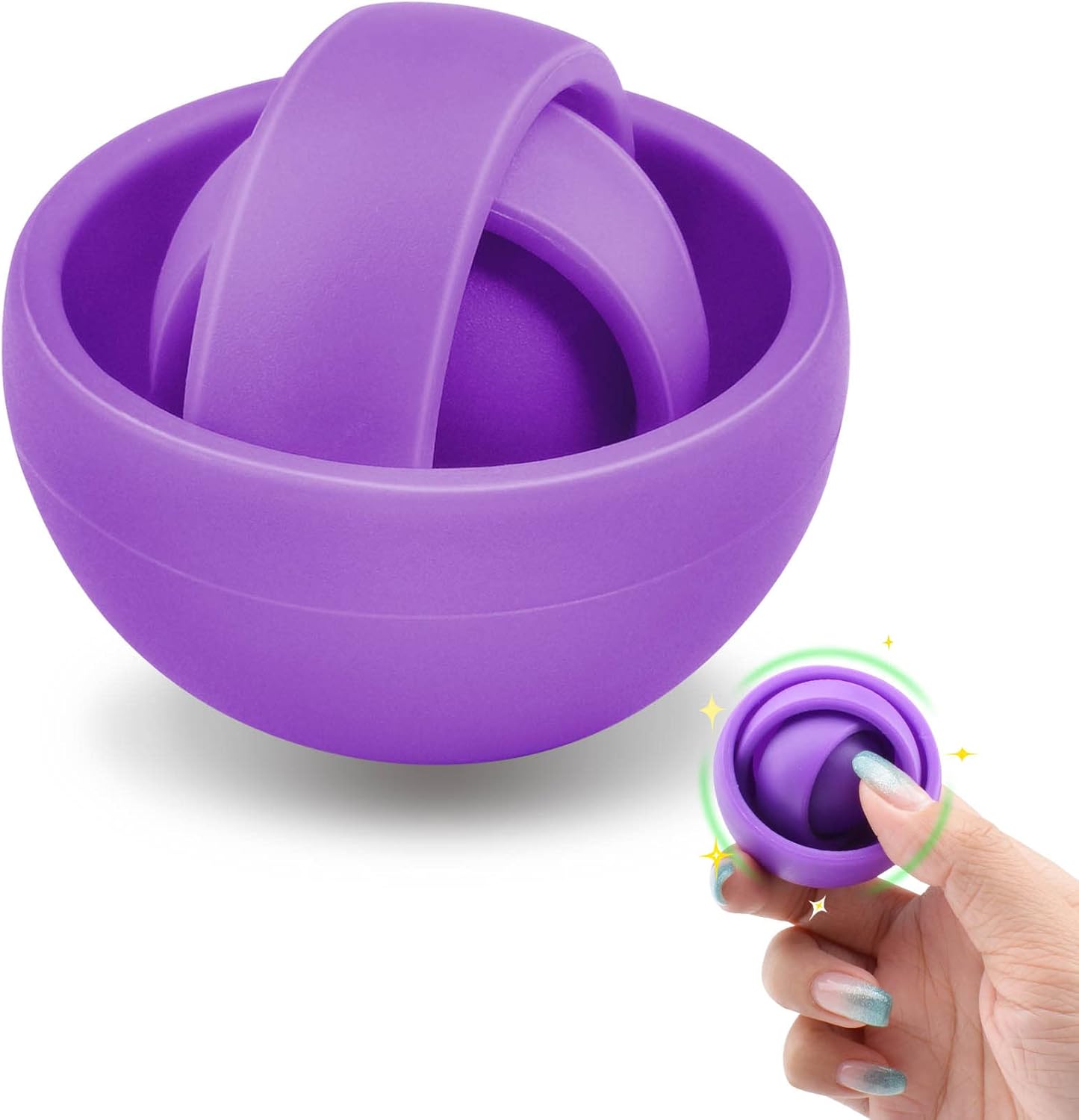 Fidget Toys for Adults, Autism Sensory Toys for Autistic Children Kids 8-12, Gift Ideas Desk Toy ADHD Stress Relief Fidget Spinner Party Favors Cool Gadgets for Men Boys