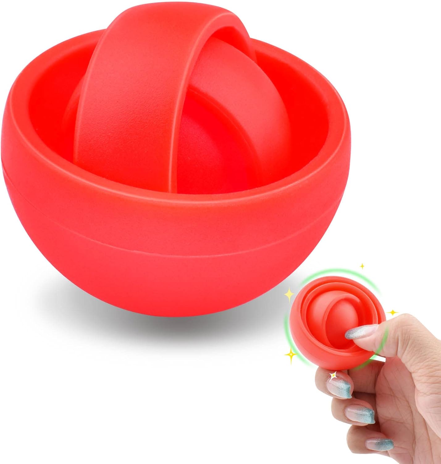 Fidget Toys for Adults, Autism Sensory Toys for Autistic Children Kids 8-12, Gift Ideas Desk Toy ADHD Stress Relief Fidget Spinner Party Favors Cool Gadgets for Men Boys